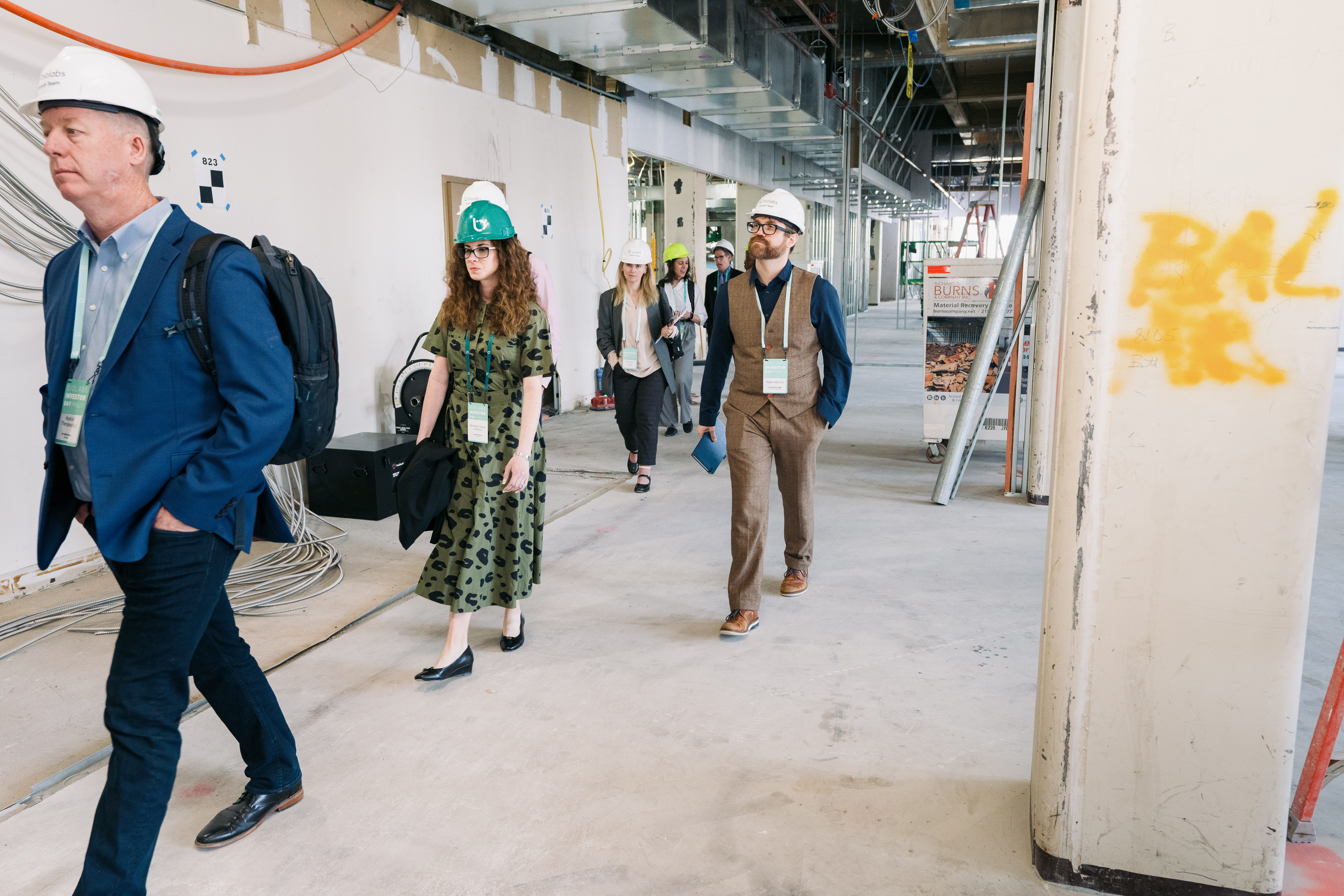 Ross at Construction Site